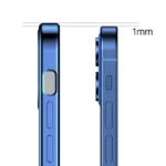 Joyroom New Beauty Series Ultra Thin Case With Electroplated Frame Dark-Blue (Jr-Bp743) Kryt iPhone 12 Pro