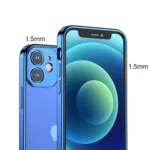 Joyroom New Beauty Series Ultra Thin Case With Electroplated Frame For Dark-blue (jr-bp744) Kryt iPhone 12 Pro Max