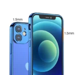 Joyroom New Beauty Series Ultra Thin Case With Electroplated Frame For Dark-blue (jr-bp744) Kryt iPhone 12 Pro Max