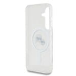 Karl Lagerfeld IML K&CH Heads MagSafe Transparent Kryt Samsung Galaxy S25