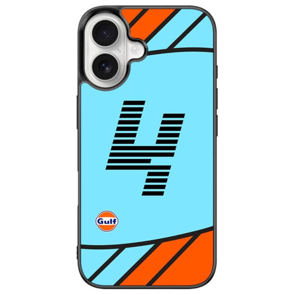 Lando Norris F1 Kryt iPhone 16
