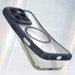Leading Series MagSafe Silicone Blue Kryt iPhone 16 Pro Max