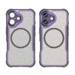 Leading Series MagSafe Silicone Purple Kryt iPhone 16 Plus