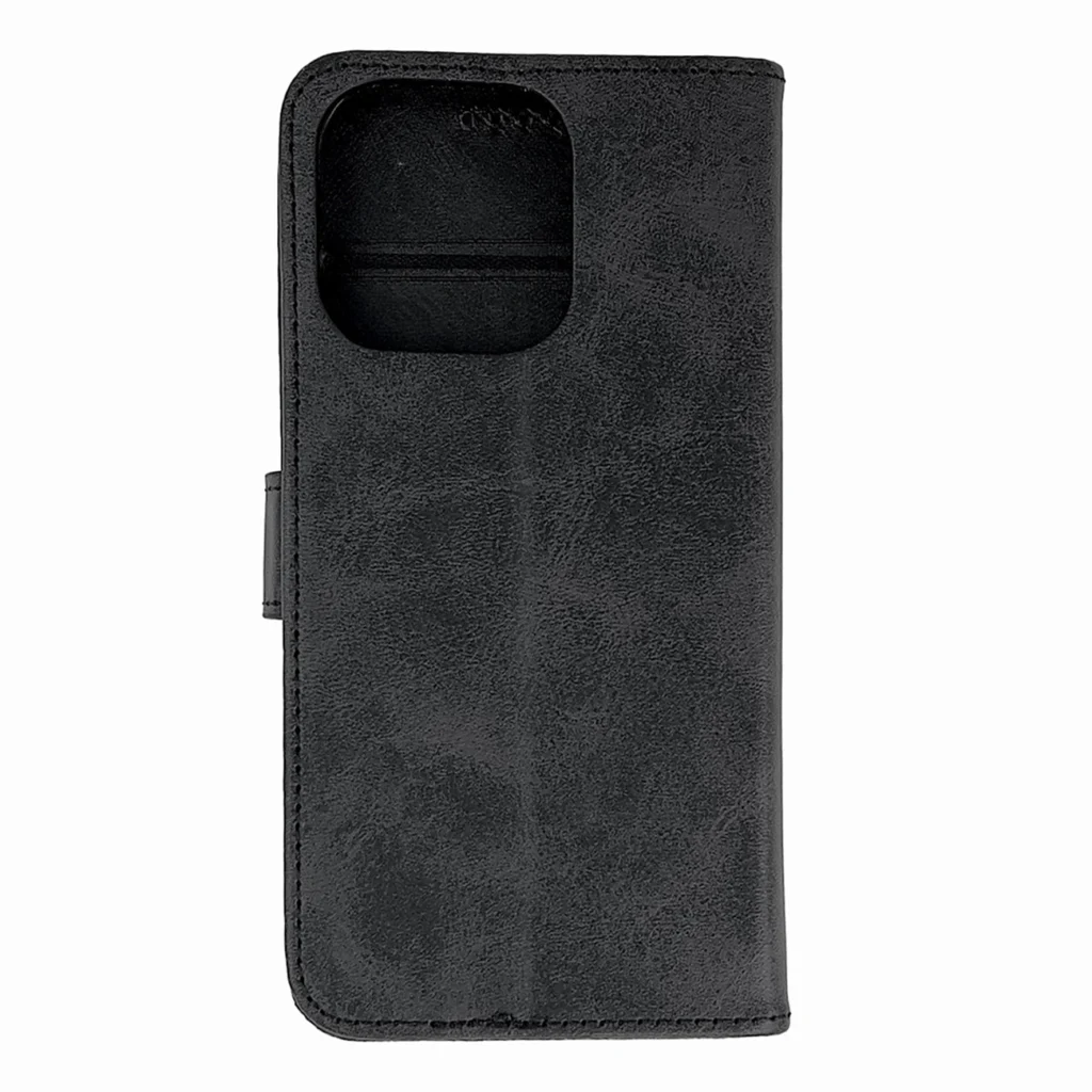 Leather Book Black Kryt iPhone 16 Pro Max