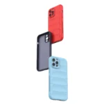 Magic Shield Case Case For Flexible Armored Dark Blue Cover Kryt iPhone 12 Pro Max