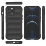 Magic Shield Case Case For Flexible Armored Dark Blue Cover Kryt iPhone 12 Pro Max