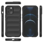 Magic Shield Case Case For Flexible Armored Dark Blue Cover Kryt iPhone 12 Pro Max