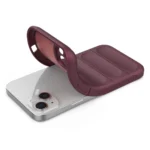 Magic Shield Case Case For Plus Elastic Armored Case In Burgundy Kryt iPhone 14 Plus
