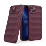 Magic Shield Case Case For Plus Elastic Armored Case In Burgundy Kryt iPhone 14 Plus