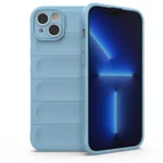 Magic Shield Case Case For Plus Flexible Armored Case Light Blue Kryt iPhone 14 Plus