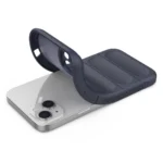 Magic Shield Case Case For Plus Flexible Armored Dark Blue Cover Kryt iPhone 14 Plus