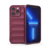 Magic Shield Case For Flexible Armored Burgundy Cover Kryt iPhone 13 Pro Max