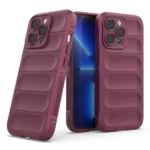 Magic Shield Case For Flexible Armored Burgundy Cover Kryt iPhone 13 Pro Max