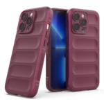 Magic Shield Case For Flexible Armored Burgundy Cover Kryt iPhone 13 Pro Max