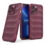 Magic Shield Case For Flexible Armored Burgundy Cover Kryt iPhone 13 Pro Max