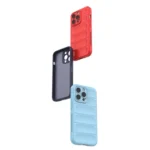 Magic Shield Case For Flexible Armored Cover Dark Blue Kryt iPhone 13 Pro