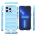 Magic Shield Case For Flexible Armored Cover Light Blue Kryt iPhone 13 Pro