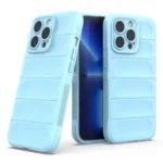 Magic Shield Case For Flexible Armored Cover Light Blue Kryt iPhone 13 Pro Max