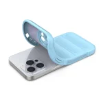 Magic Shield Case For Flexible Armored Cover Light Blue Kryt iPhone 13 Pro Max