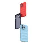 Magic Shield Case For Flexible Armored Cover Light Blue Kryt iPhone 13 Pro Max