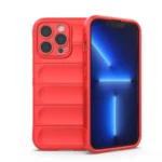 Magic Shield Case For Flexible Armored Cover Red Kryt iPhone 13 Pro Max