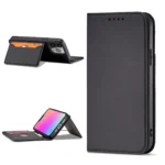 Magnet Card Case Case For Flip Cover Wallet Stand Black Kryt iPhone 14 Pro