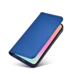 Magnet Card Case Case For Flip Cover Wallet Stand Blue Kryt iPhone 14