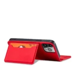 Magnet Card Case Case For Flip Cover Wallet Stand Red Kryt iPhone 14 Pro Max