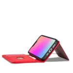 Magnet Card Case Case For Flip Cover Wallet Stand Red Kryt iPhone 14 Pro Max