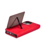 Magnet Card Case Case For Flip Cover Wallet Stand Red Kryt iPhone 14 Pro Max