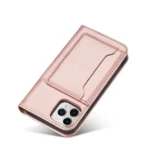 Magnet Card Case For Pouch Card Wallet Card Holder Pink Kryt iPhone 12 Pro Max