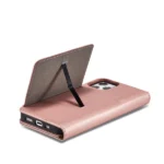 Magnet Card Case For Pouch Card Wallet Card Holder Pink Kryt iPhone 12 Pro Max