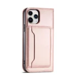 Magnet Card Case For Pouch Card Wallet Card Holder Pink Kryt iPhone 12 Pro Max