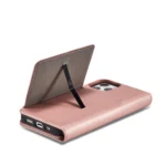 Magnet Card Case For Pouch Card Wallet Card Holder Pink Kryt iPhone 12 Pro Max