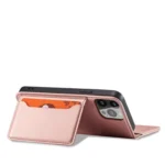 Magnet Card Case For Pouch Card Wallet Card Holder Pink Kryt iPhone 13 Pro
