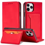 Magnet Card Case For Pouch Card Wallet Card Holder Red Kryt iPhone 12 Pro Max
