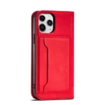 Magnet Card Case For Pouch Card Wallet Card Holder Red Kryt iPhone 12 Pro Max