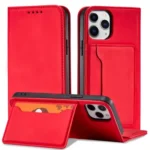 Magnet Card Case For Pouch Card Wallet Card Holder Red Kryt iPhone 12 Pro Max
