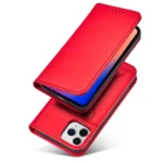 Magnet Card Case For Pouch Card Wallet Card Holder Red Kryt iPhone 12 Pro Max