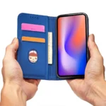 Magnet Card Cover Card Wallet Card Stand Blue Kryt iPhone 12