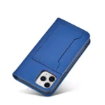 Magnet Card Cover Card Wallet Card Stand Blue Kryt iPhone 12