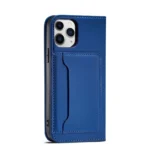 Magnet Card Cover Card Wallet Card Stand Blue Kryt iPhone 12