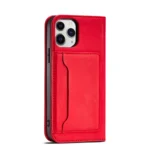 Magnet Card Pouch Card Wallet Card Holder Red Kryt iPhone 12 Pro
