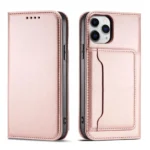 Magnet Card Pouch Card Wallet Card Stand Pink Kryt iPhone 12 Pro