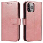 Magnet Case Case For Flip Cover Wallet Stand Pink Kryt iPhone 14 Pro Max