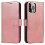 Magnet Case Case For Flip Cover Wallet Stand Pink Kryt iPhone 14 Pro Max