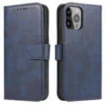 Magnet Case Elegant Case Cover With A Flap And Stand Function For Max Blue Kryt iPhone 14