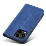 Magnet Fancy Case Case For Cover With Flip Wallet Stand Blue Kryt iPhone 14 Pro Max