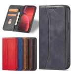 Magnet Fancy Case Case For Flip Cover Wallet Stand Black Kryt iPhone 14