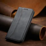 Magnet Fancy Case Case For Flip Cover Wallet Stand Black Kryt iPhone 14